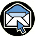 Picture of a pointer over an email icon